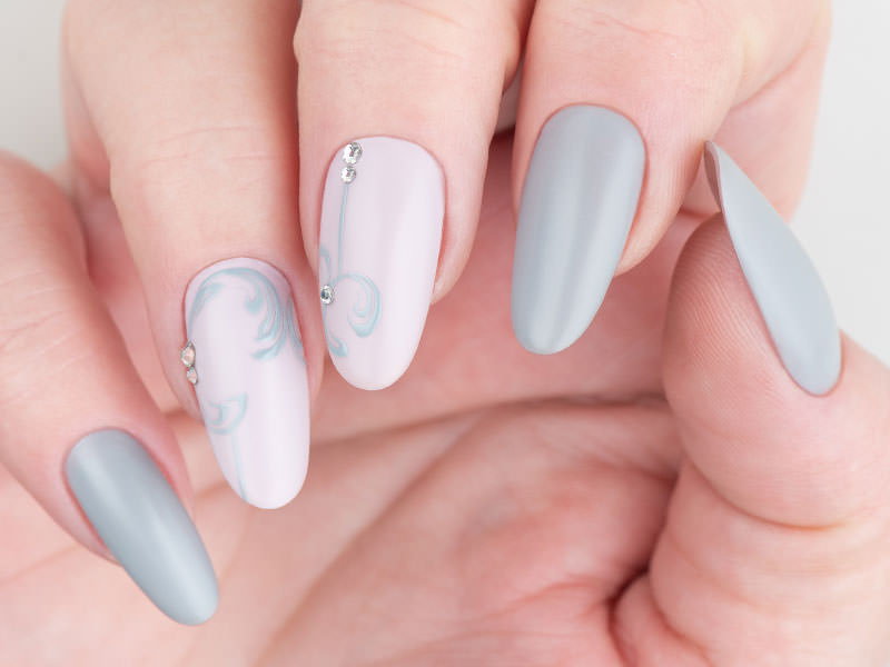 Idee Nail Art - Gioia Del Zotto: Kombi toni freddi