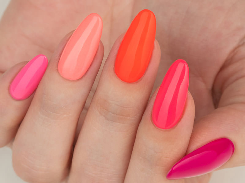 Idee Nail Art - Kateryna Bandrovka: Fusion multicolor