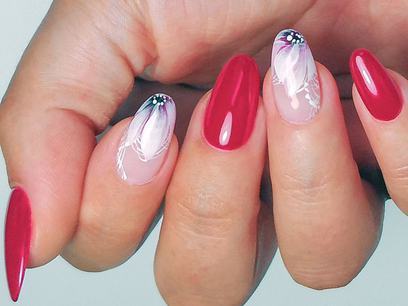 Nail art mania - Laura Ascione: Decoro floreale