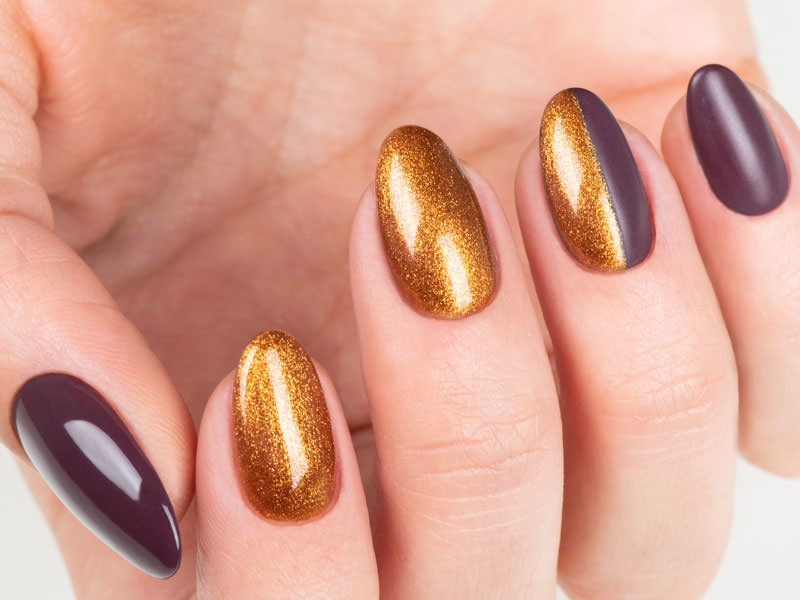 Idee Nail Art - Caterina Del Signore: Kombi autunnale