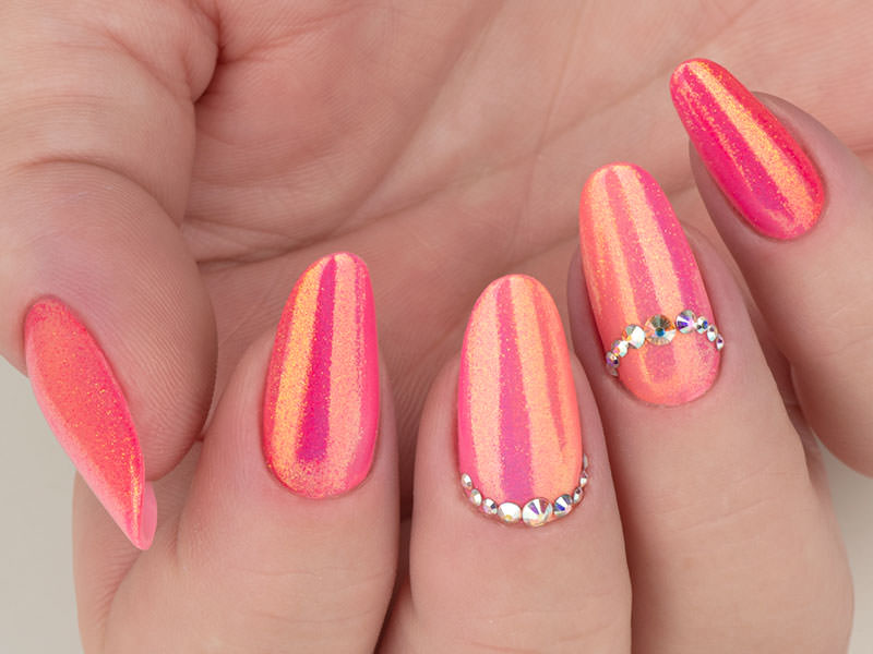 Idee Nail Art - Gioia Del Zotto: Glitter & strass