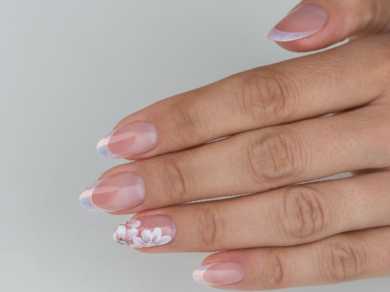 Nail art mania - Gioia Del Zotto: French fiorito