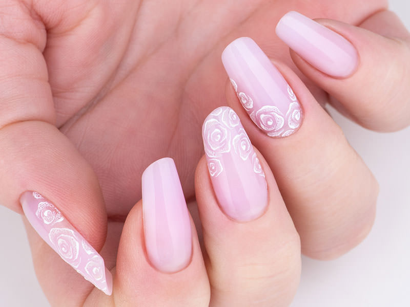 Idee Nail Art - Gioia Del Zotto: Rose