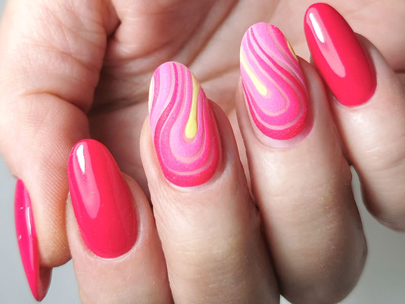 Nail art mania - Marzia Appetecchia: Sfumature di onde