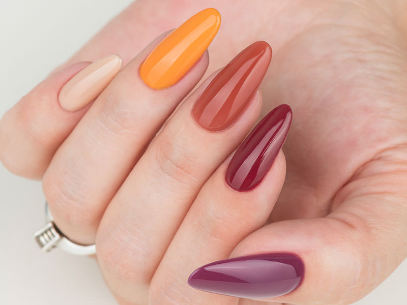 Nuove tendenze Nail art - Kateryna Bandrovska: Collezione Kombi autunno 2020