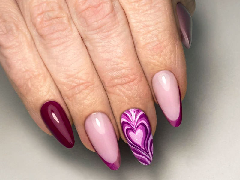 Nail art mania - Antonia Minervini: Cuore rosato
