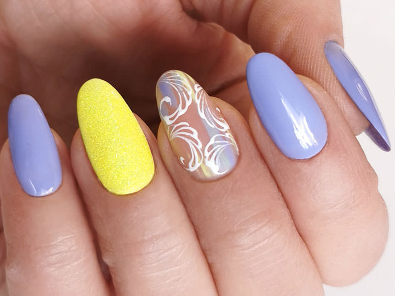 Nail art mania - Marzia Appetecchia: Kombi decori e tinta unita