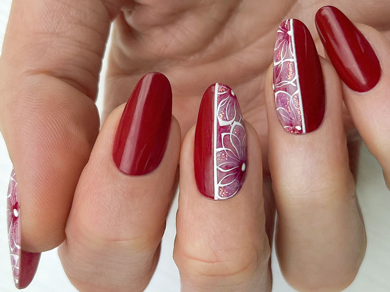 Nail art mania - Sara Colleoni: Styline fiorito