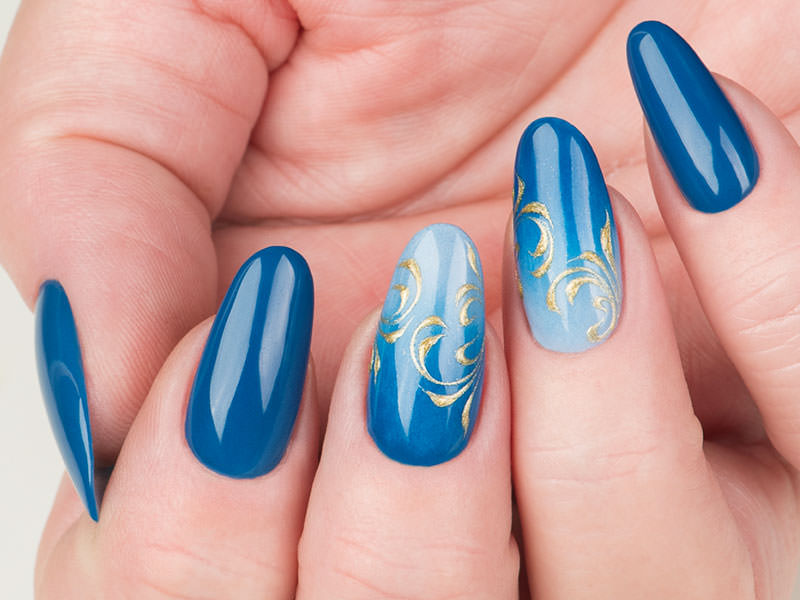 Nail art mania - Gioia Del Zotto: Shade & riccioli