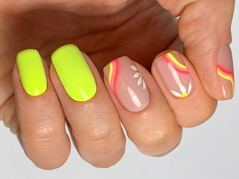 Idee Nail Art - Fiorenza Pecci: Fusion decorato