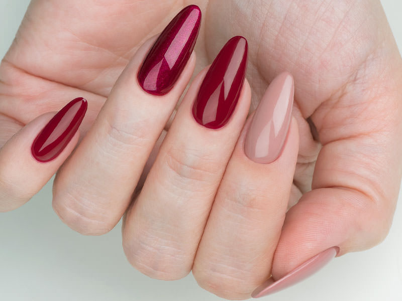 Unghie Mania - Kateryna Bandrovska: Nude & Bordeaux