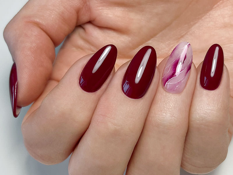 Nail art mania - Sara Scarselli: Marmorizzato