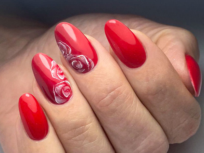 Nail art mania - Antonia Minervini: Rose