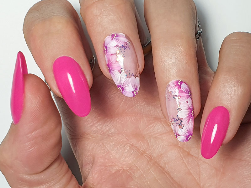 Corso ricostruzione unghie - Sara Colleoni: KB Fusion in fiore