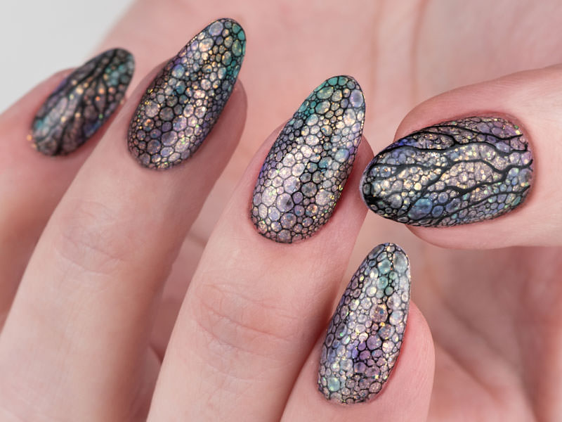 Idee decorazione unghie - Kateryna Bandrovska: La magia delle Bubbles