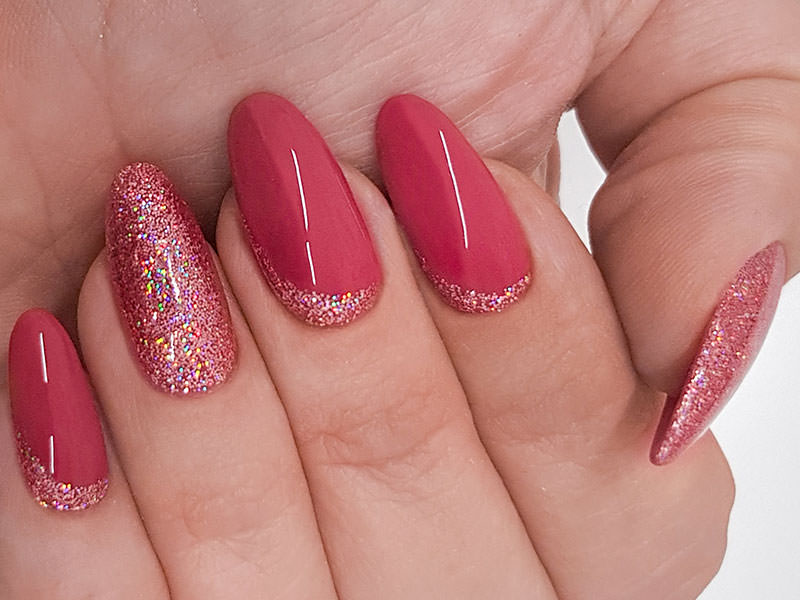 Idee Nail Art - Simona Carotenuto: Fusion glitterato
