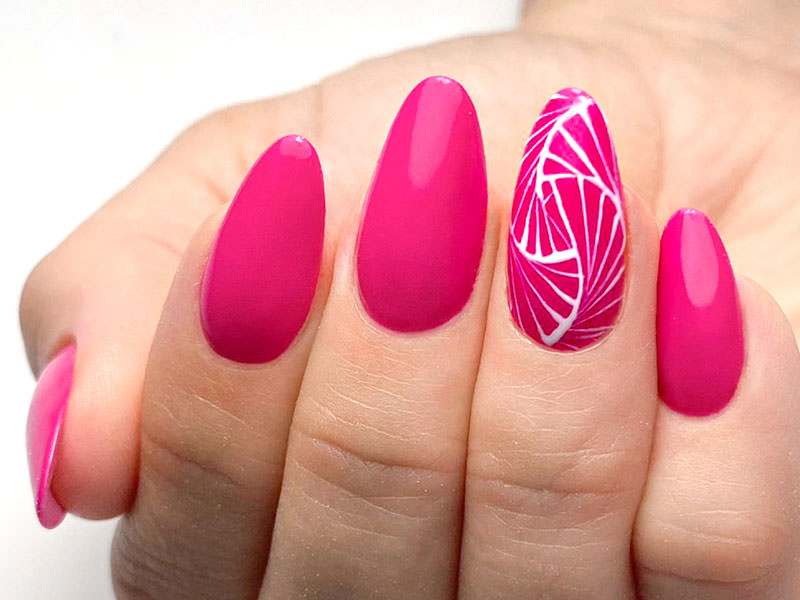 Nail art mania - Antonia Minervini: Fucsia decorato