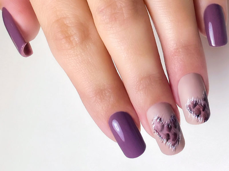 Idee Nail Art - Pamela De Montis: Cuore in stile Teddy Bear