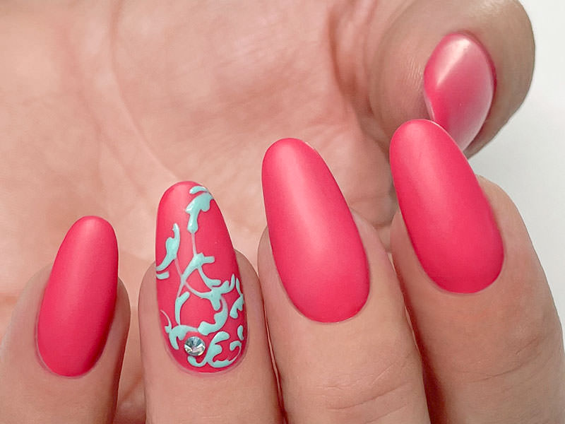 Nail art mania - Chiara Milanese: Opaco estivo