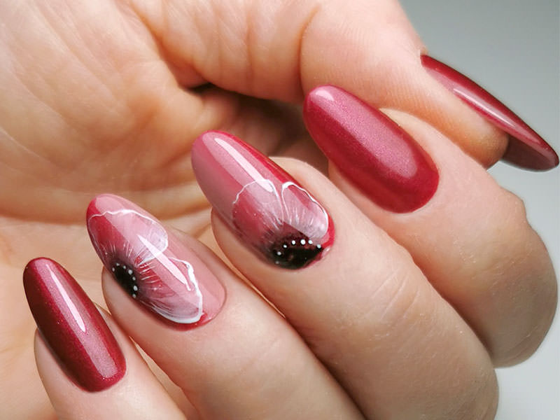 Nail art mania - Marzia Appetecchia: Petali incantati