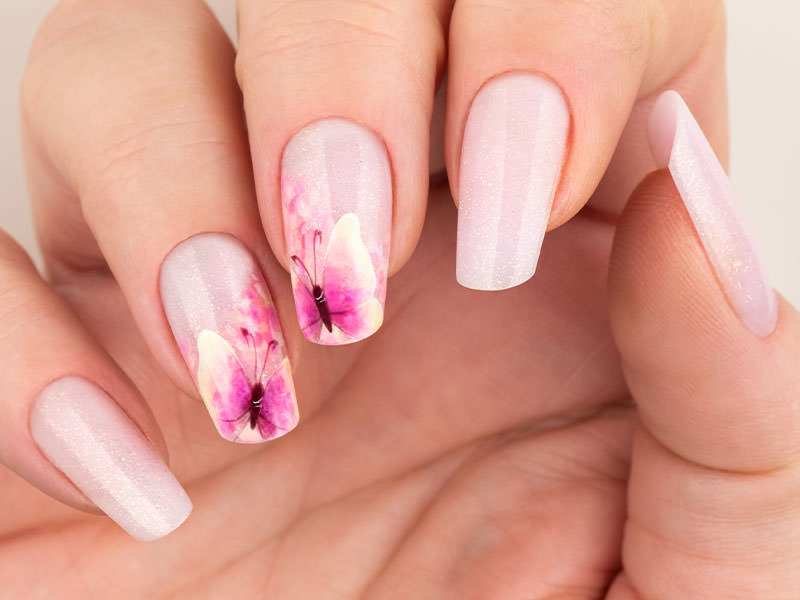 Idee Nail Art - Gioia Del Zotto: Farfalle