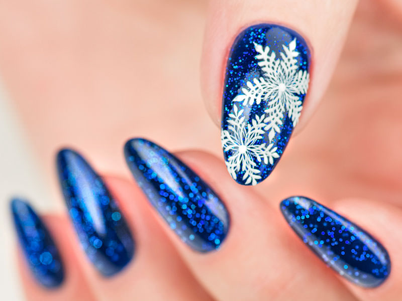 Nail art mania - Kateryna Bandrovska: Magia di Natale