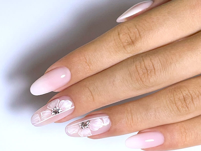 Nail Art mania - Gioia Del Zotto: Baby Boomer decorato