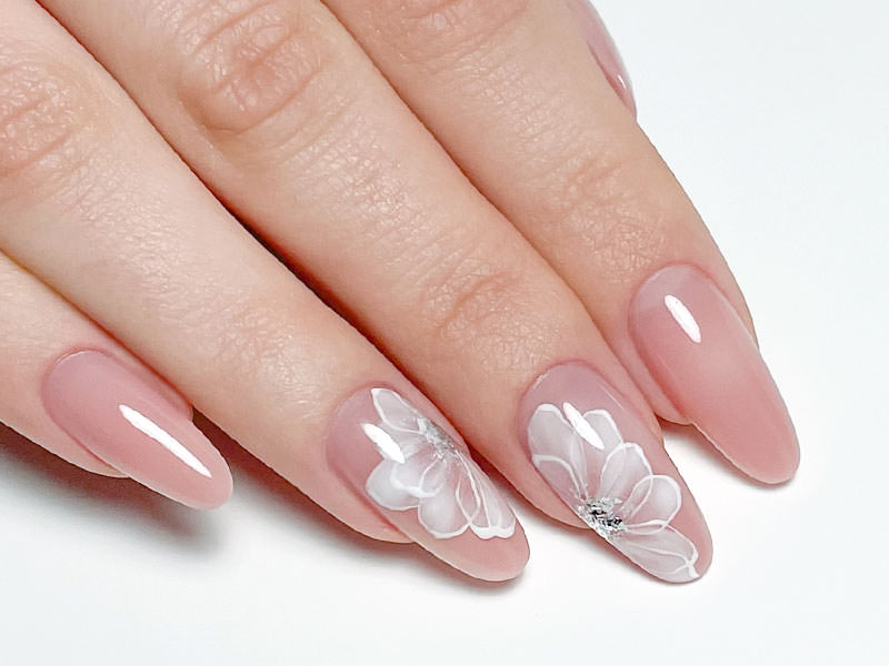 Nail art mania - Gioia Del Zotto: Lipgloss Nails & fiori