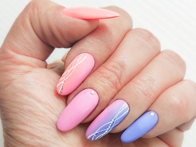 Nail art mania - Simona Carotenuto: Shade decorato