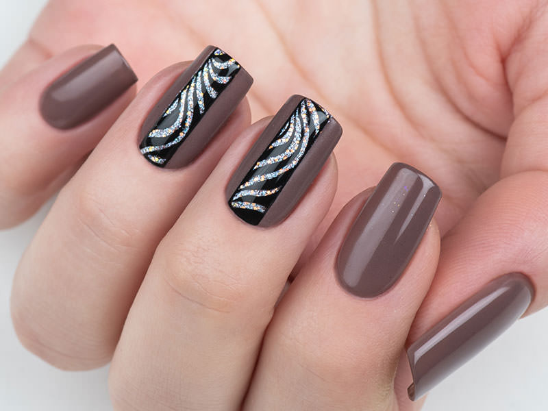 Nuove tendenze Nail art - Giulia Paladino: Fusion con tocchi di luce