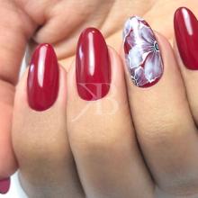 Nuove tendenze Nail art - Sara Scarselli: Eden in red