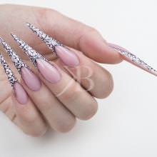 Corso ricostruzione unghie - Sara Colleoni: stiletto Macramè